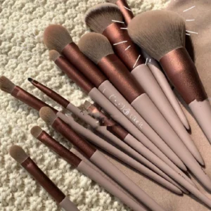 13pcs makeup brushes set with storage bag