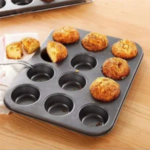 12-Hole Cupcake & Muffin Baking Tray