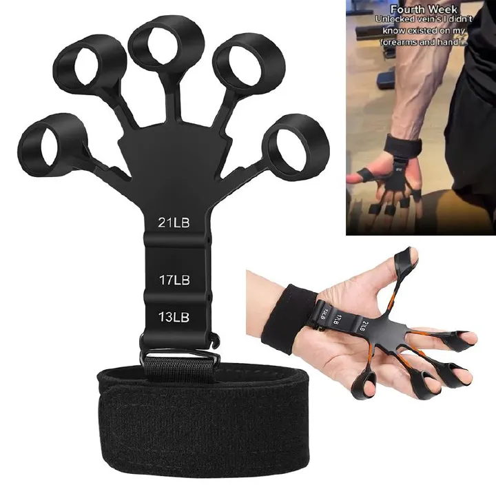 finger grip trainer puller – wrist & hand strengthener